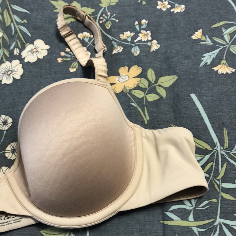ThirdLove 24/7 Classic T-Shirt Adjustable Underwire Bra in Nude Size 36A 1/2 - Picture 2 of 7